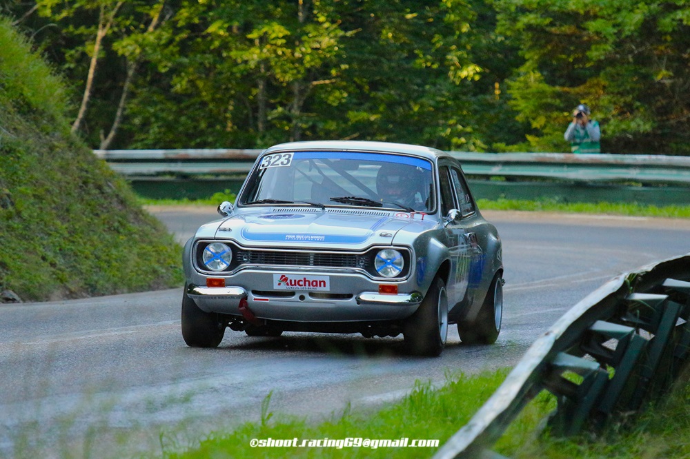 Comme l’an dernier, c’est avec sa Ford Escort RS 1600 qu’Alexandre Chamagne s’engageait sur le Championnat de France VHC.