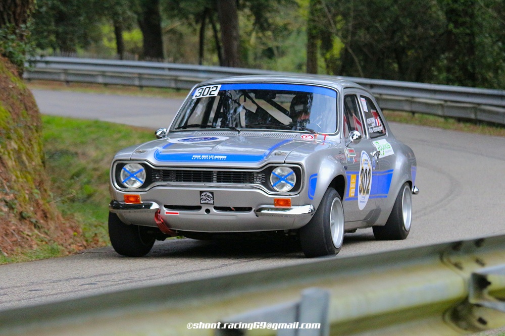 Amoureux de la Ford Escort, Alexandre Chamagne restait fidèle à l’Escort RS 1600 pour cette saison 2025.
