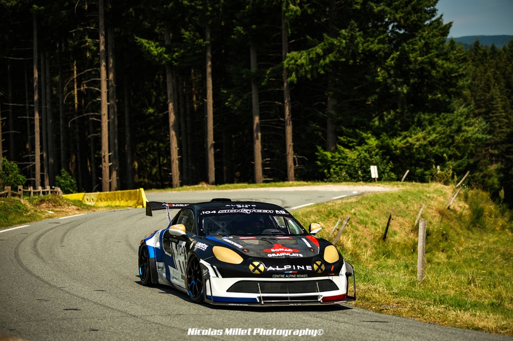 Pour la seconde année consécutive, Anthony Dubois abordait le Championnat avec une Alpine A110 évoluant dans la classe GTTS/3.