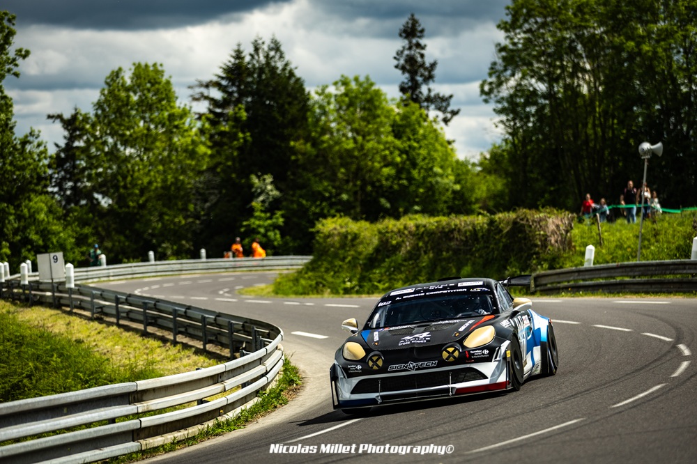 Pour cette saison 2025, Anthony Dubois relançait sur le championnat son Alpine A110 Evo engagée en GTTS/3.