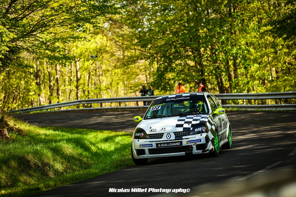 C’est au volant d’une Renault Clio 2 Cup qu’Alexandre Guillemard prenait part à sa première saison sur le CFM.