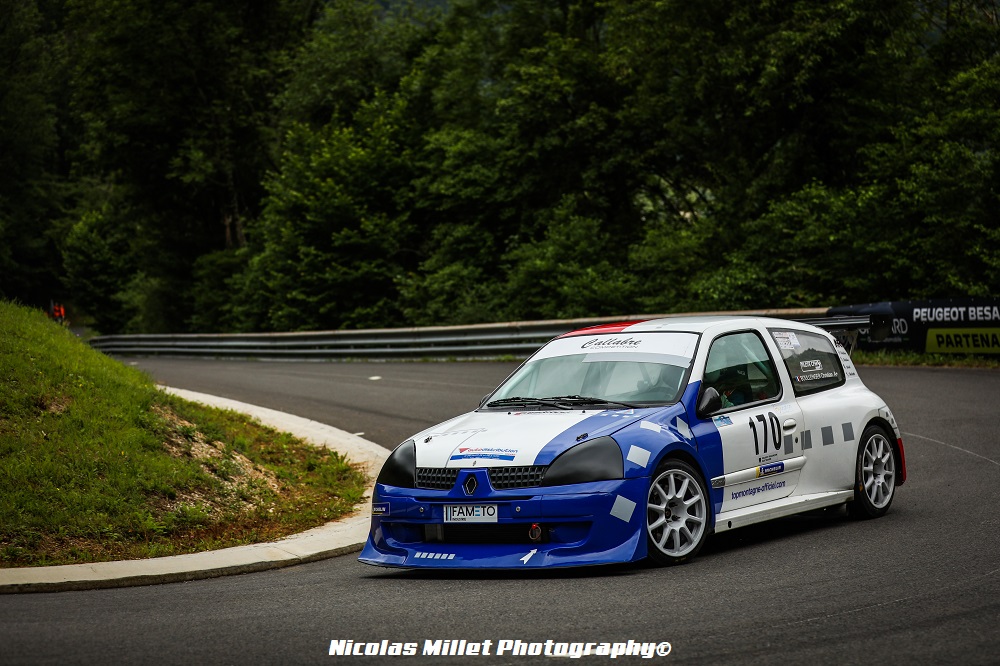 Pour cette saison 2021, Christian Boullenger restait fidèle à sa Renault Clio R.S engagée en F2000/3.