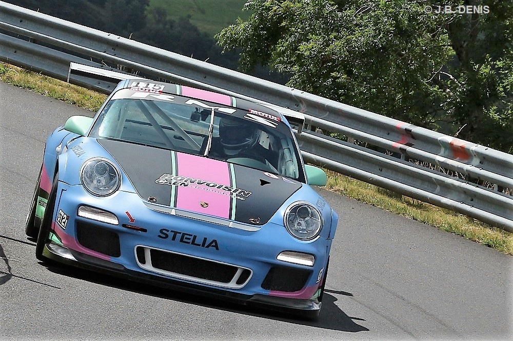 Au volant de sa Porsche 997 GT3 Cup, David Dieulangard est montée à plusieurs reprises sur le podium cette saison.