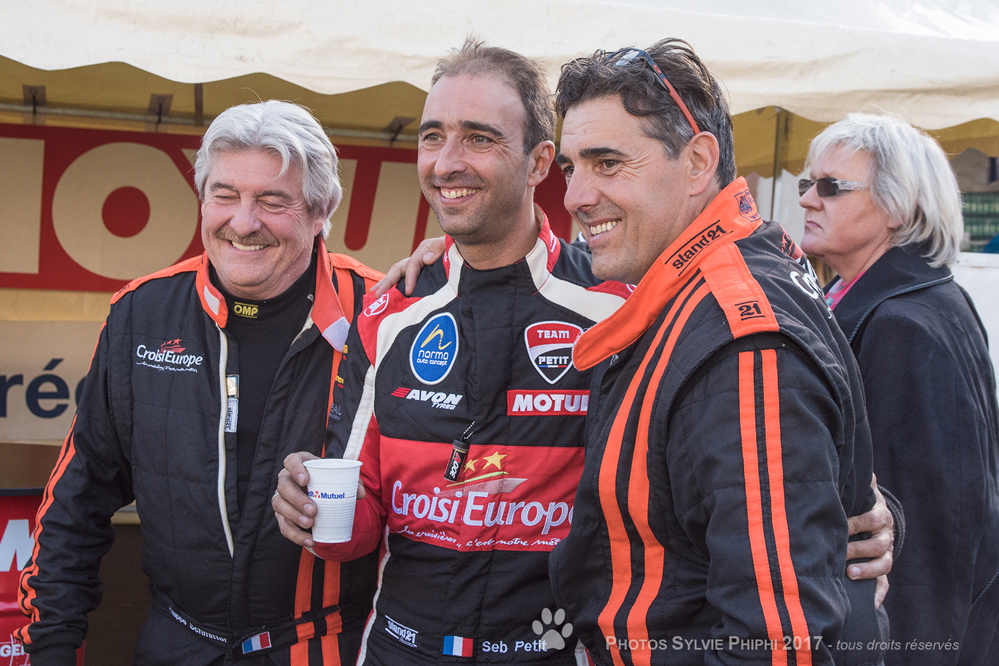 Sébastien Petit, Philippe et Christian Schmitter portent haut les couleurs de CroisiEurope.