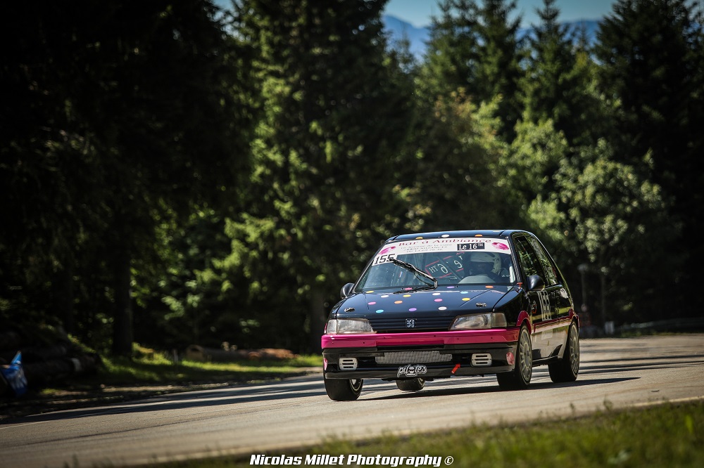 Pour sa toute première saison sur le Championnat, Elodie Lafosse avait fait le choix d’une Peugeot 106 XSI.