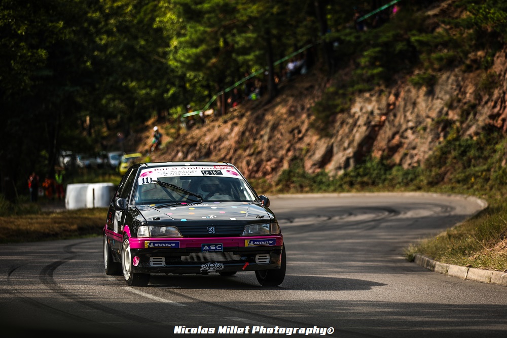 Faute de pouvoir disposer de sa nouvelle Lotus Exige, c’est au volant de sa Peugeot 106 XSI qu’Elodie Lafosse abordait ce championnat 2021.
