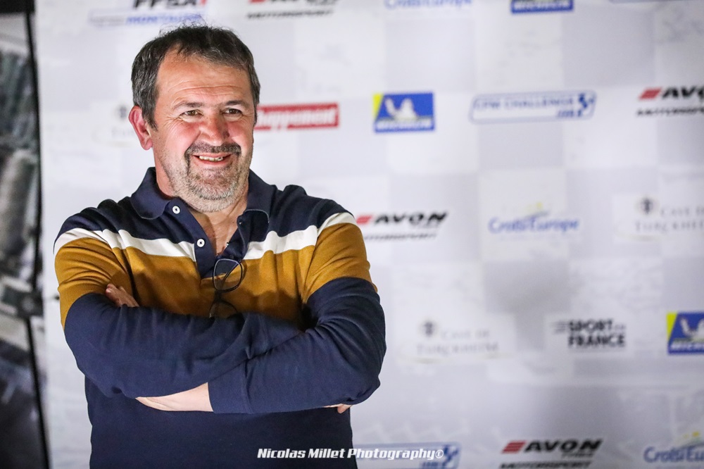 Frédéric Rossel est serein à l’heure de donner le coup d’envoi de la 50 édition de la Course de Côte de Saint-Jean-du-Gard – Col Saint-Pierre.