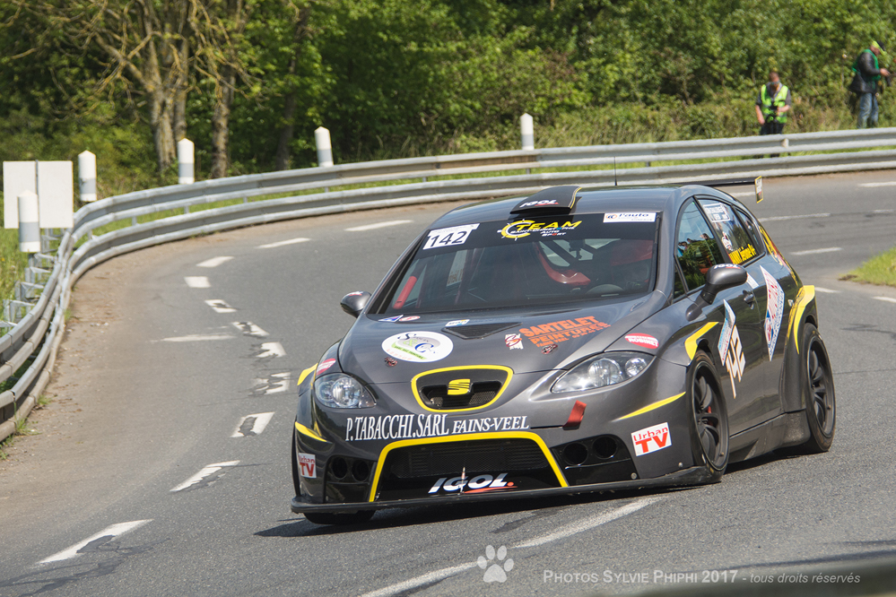 Au volant de sa Seat Léon Supercopa, Jérôme Janny fut cette année un redoutable adversaire en Groupe A.