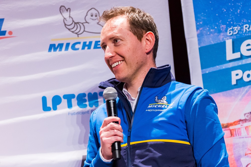 Directeur de la Compétition Client chez Michelin, Julien Vial confirme l’investissement du manufacturier de Clermont-Ferrand.