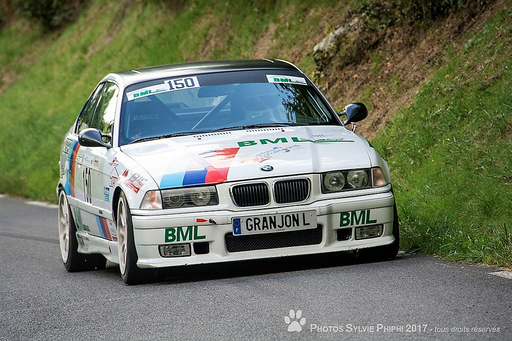 Au volant d’une BMW M3, Louis Granjon anime depuis de nombreuses années le Championnat de France de la Montagne.