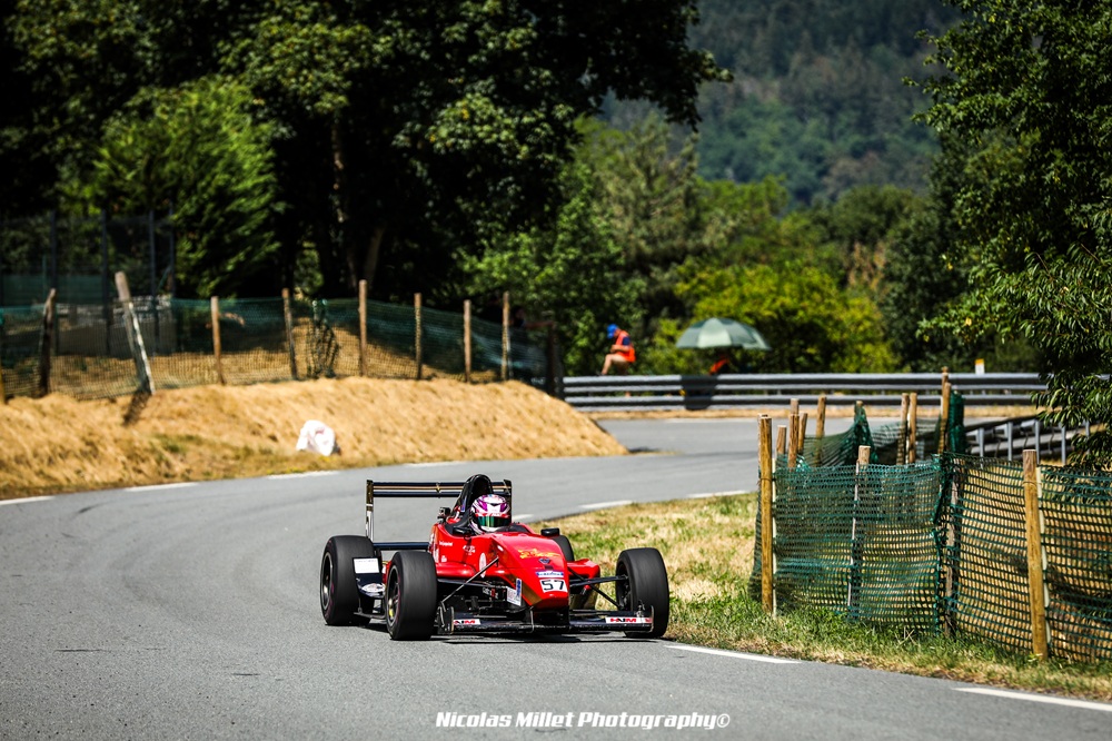 S’il a débuté sa saison au volant d’une Norma 2 litres, Marvin Garampon-Brunet a par la suite retrouvé une Formule Renault.