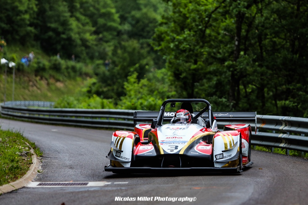 Pour la seconde année consécutive, c’est au volant d’une Nova-Proto NP-01 que Marc Pernot prenait part au Championnat de France de la Montagne.