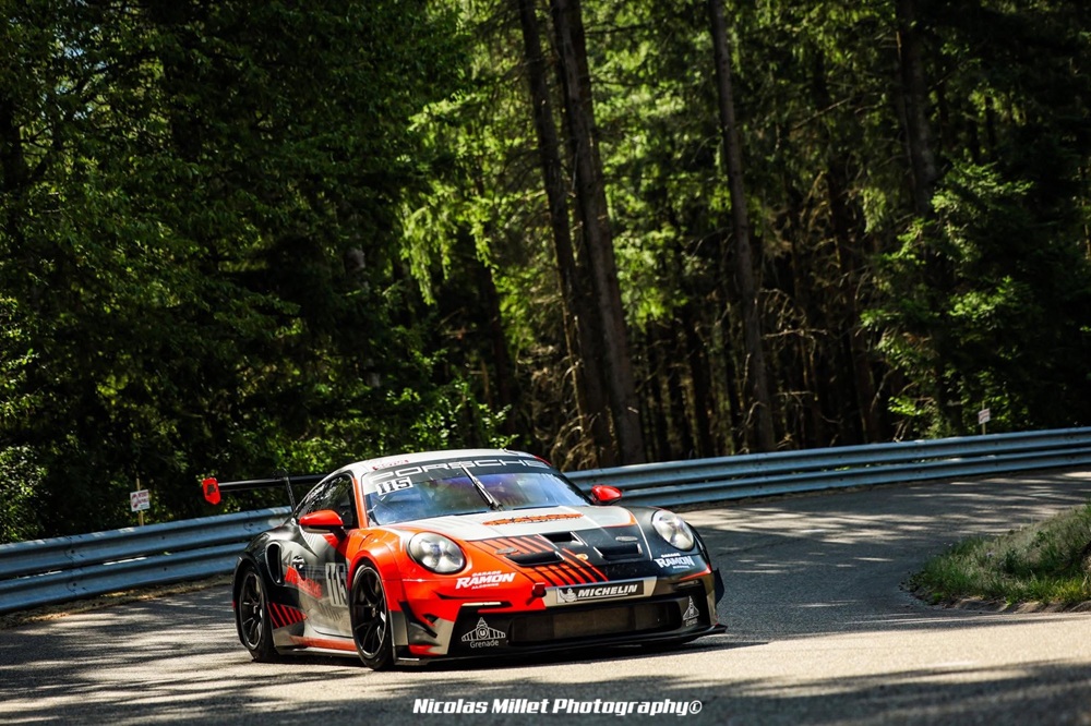 Pour cette saison 2026, Ronald Garcès avait porté son choix sur une Porsche 992 GT3 Cup.