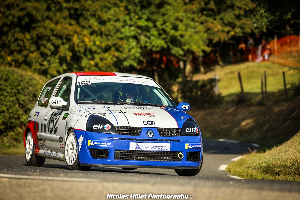 Pour Stéphane Martinet, la Clio Cup est la voiture idéale pour une première participation au Championnat.