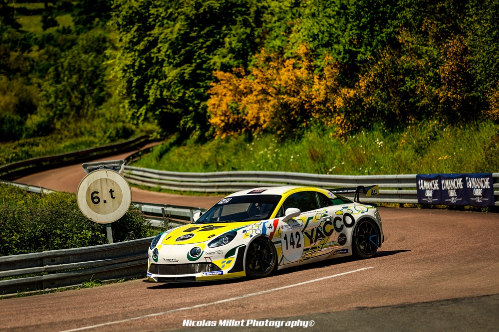 C’est au volant d’une Alpine A110 que Yann Durieux disputait sa première saison sur le CFM.