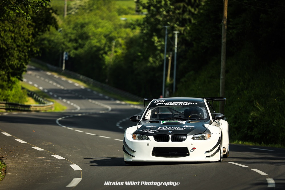 Au volant de sa BMW M3 E92, Yannick Poinsignon se présentait comme l’un des favoris pour le titre dans le Championnat Production