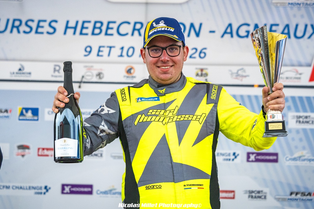 Baptiste Thomasset conserve les titres acquis l’an dernier, à savoir le Trophée FFSA du groupe A et celui du Meilleur Espoir et le Challenge Open A/5.