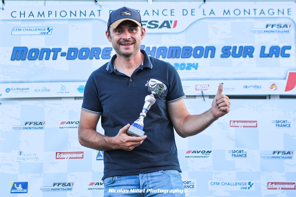 Comme en 2023, François Fayet termine deuxième du Challenge Open A/3.