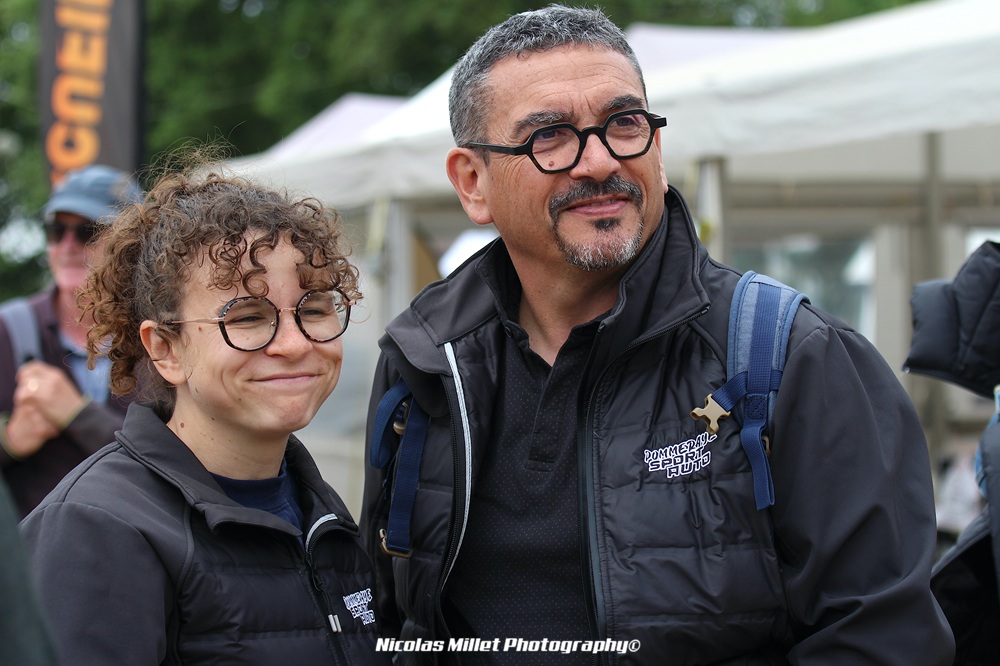 Paul Gachet, ici en compagnie de sa fille Manon secrétaire de Pommeraye Sport Auto, estime que les ingrédients sont réunis pour que la 62ème édition soit une belle fête.