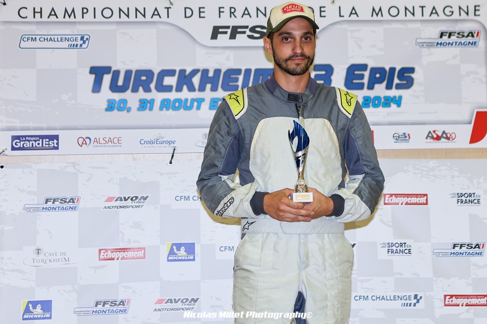 A plusieurs reprises Tom Diebold remportera le groupe CN sur les manches du Championnat de France de la Montagne.