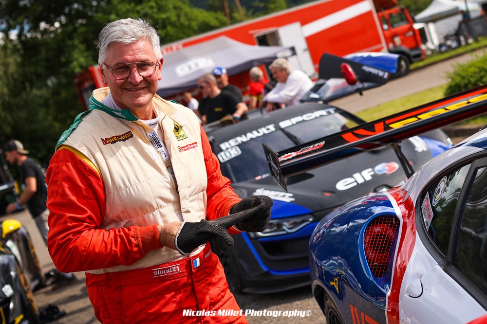Tout au long de la saison Vincent Lagache a fait progresser sa Ferrari.