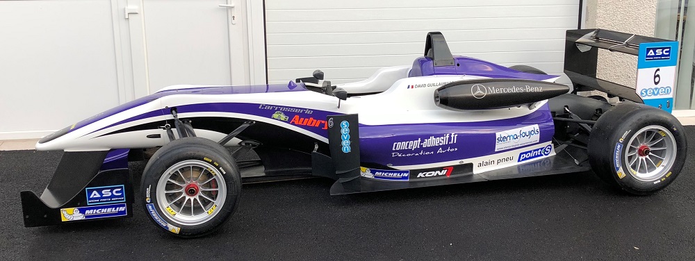 En retrouvant le volant d’une F3, David Guillaumard revient à ses premières amours.