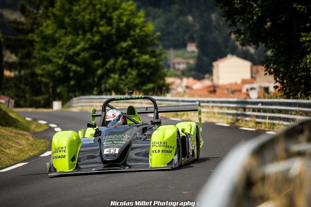 Après une première épreuve disputée en TracKing, Maxime Basset saisissait l’opportunité qui lui était offerte d’évoluer au volant d’un Proto Merlin MP23.