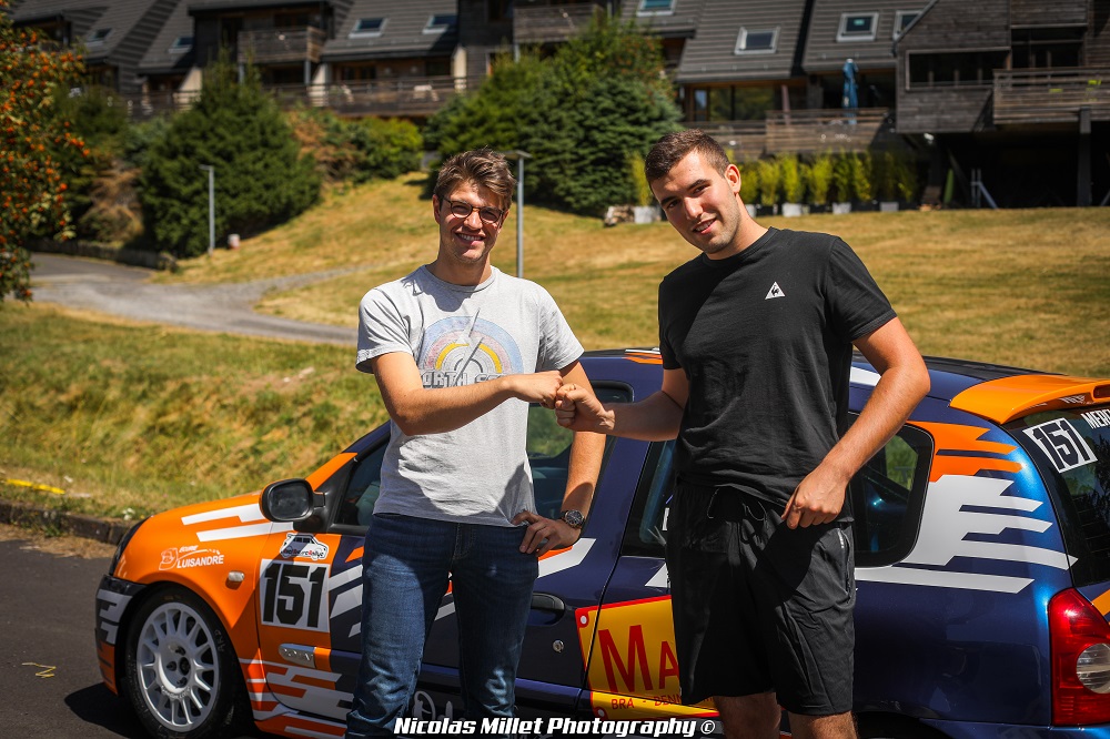 Belle amitié dans la vie et belle rivalité sur la piste entre Maxime Dojat et Maxence Passaquet.