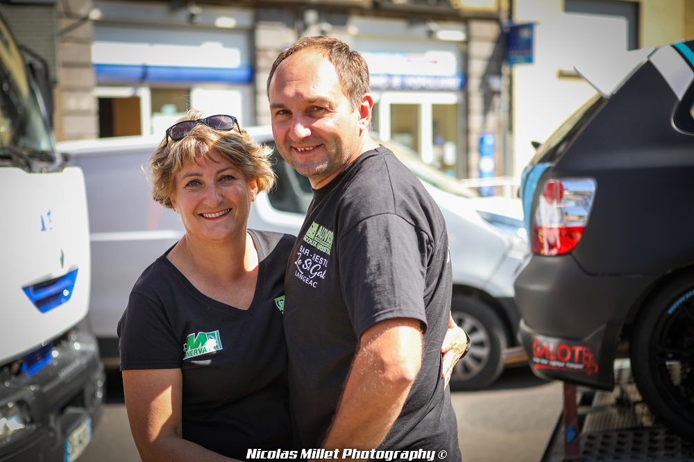 Chez les Flandy on court en équipe, et Corinne bénéficie du soutien et des compétences de Fabrice, son conjoint.