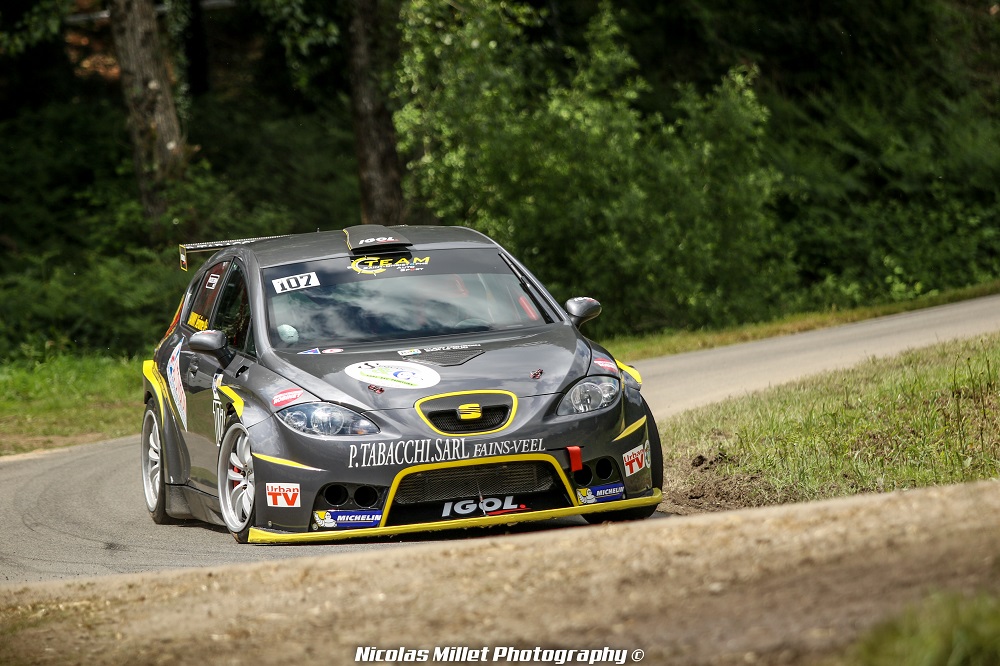 On devait retrouver en 2019 la Seat Léon Supercopa de Jérôme Janny sur les épreuves du Championnat de France de la Montagne.