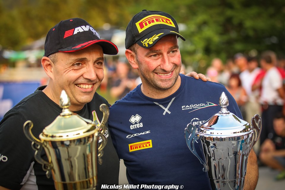 Le Championnat d'Europe de la Montagne couronne cette année 2 Champions, Christian Merli et Simone Faggioli.