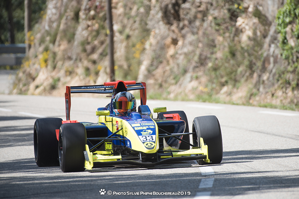 Fabrice Flandy termine 2ème de cette Course de Côte de l'Ille sur Têt.